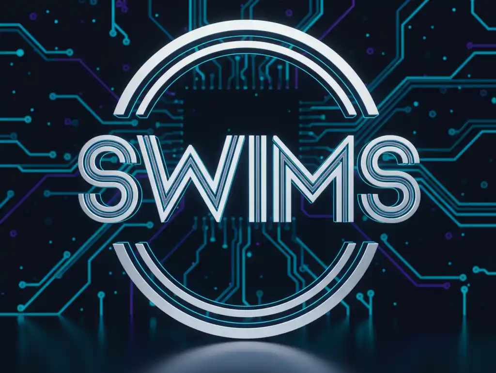 Un exemple étonnant d'un design d'ambigramme flipscript parfaitement réversible et auto-lisible