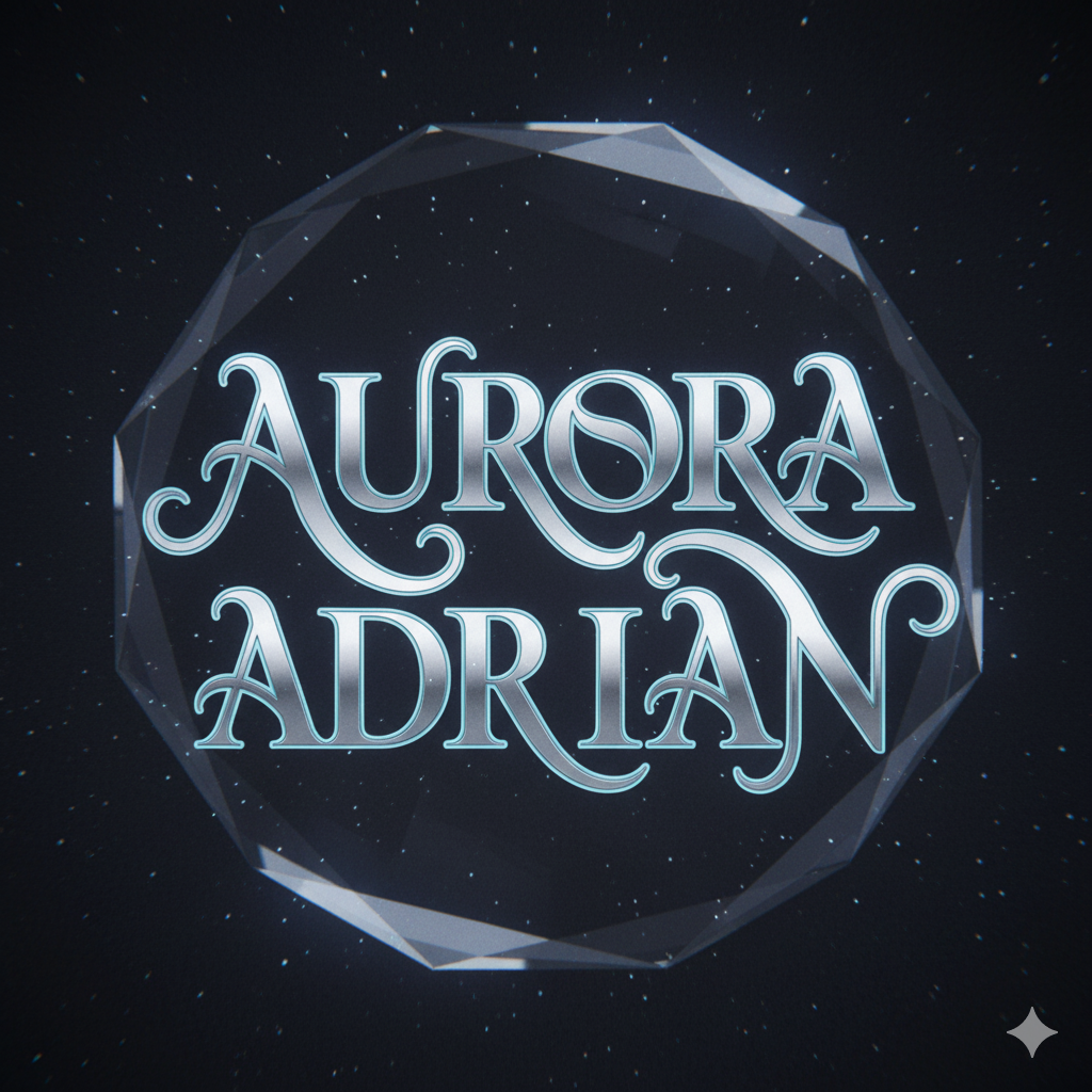 An example of a beautifully rendered rotational ambigram, where two distinct names are perfectly legible when viewed normally and when rotated 180 degrees.